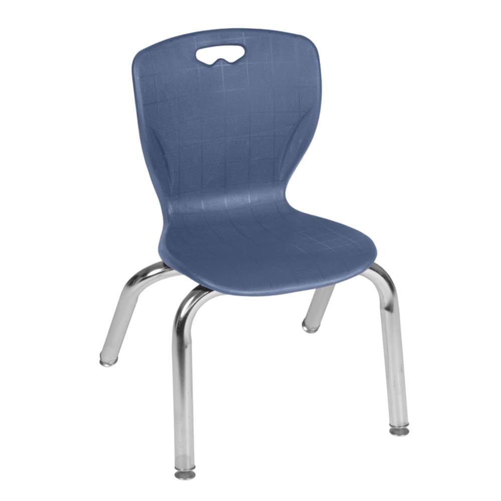 30" Square Mobile Table with 4 Stackable Chairs K9322