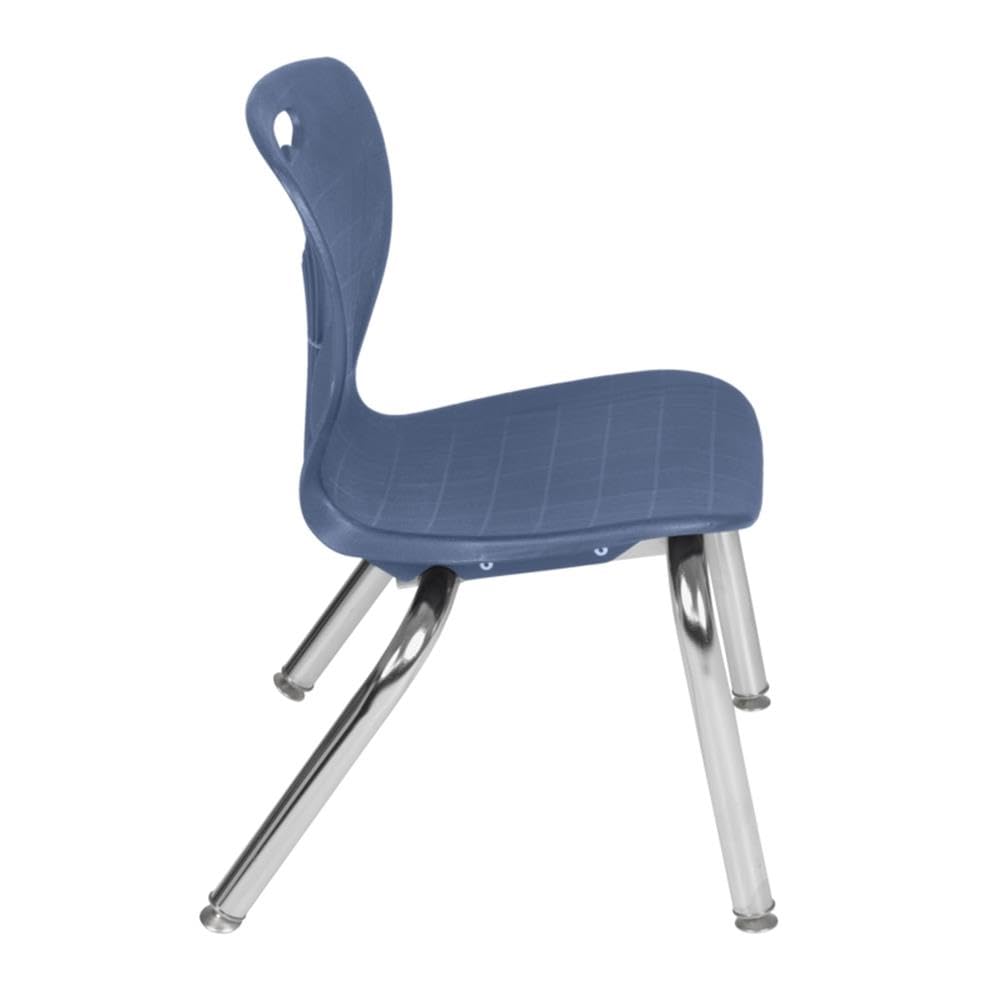 30" Square Mobile Table with 4 Stackable Chairs K9322