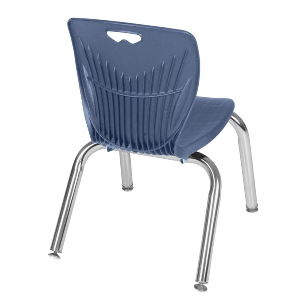 30" Square Mobile Table with 4 Stackable Chairs K9322