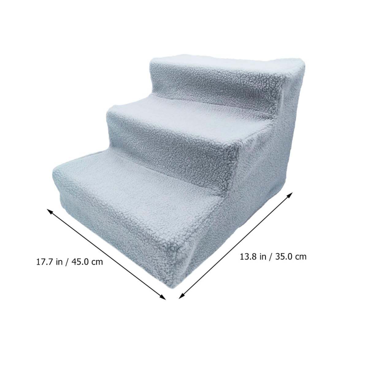 Gray Non-Slip Pet Stairs G31981