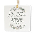 Ceramic 3-inch Square Ornament A7994