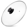 12 Inch Tempered Glass Pan Lid with Silicone Handle S26014