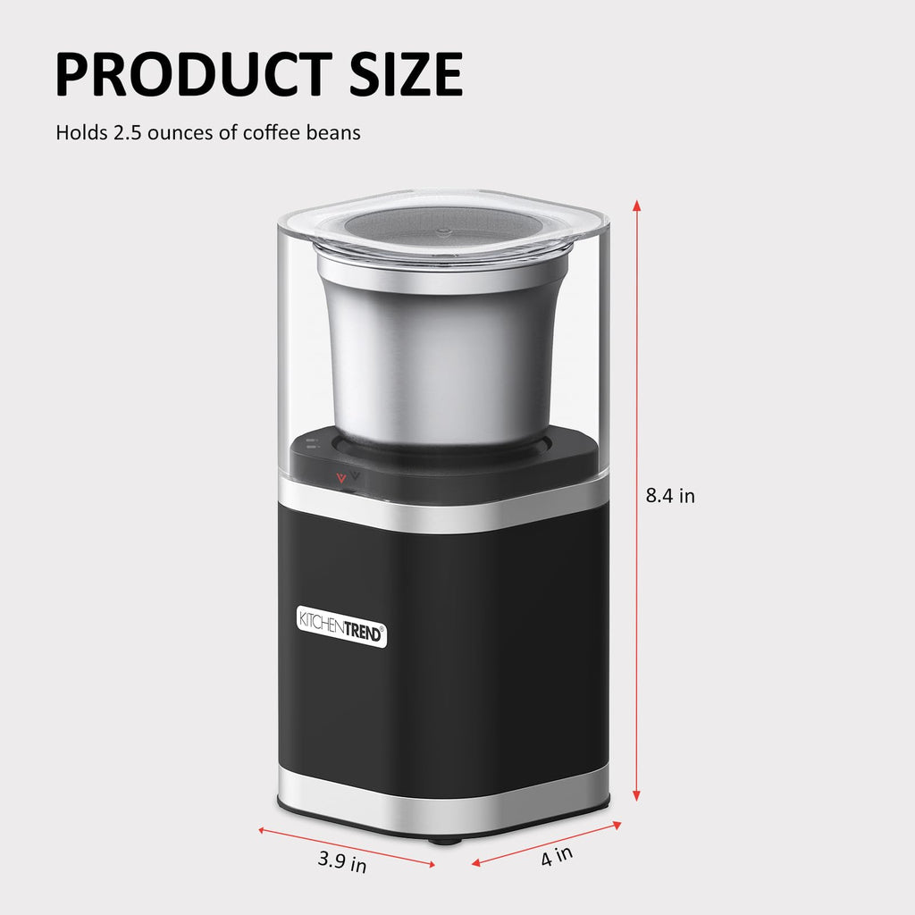 Electric Coffee Bean Grinder with Removable Stainless Steel Bowl I988