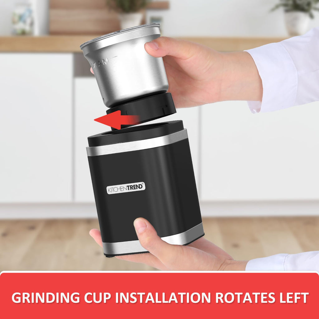 Electric Coffee Bean Grinder with Removable Stainless Steel Bowl I988
