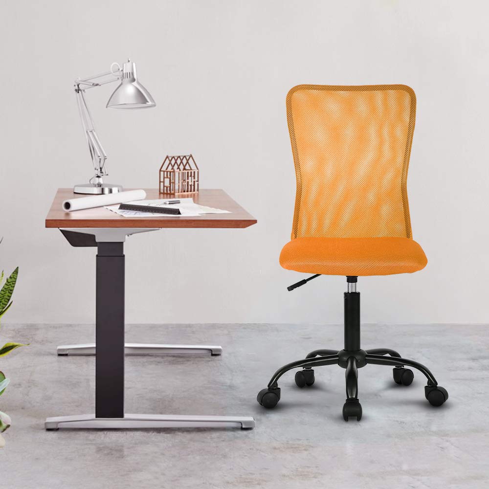 Orange Ergonomic Mesh Office Chair L672