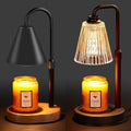 Black Dimmable Candle Warmer Lamp with Timer P8050