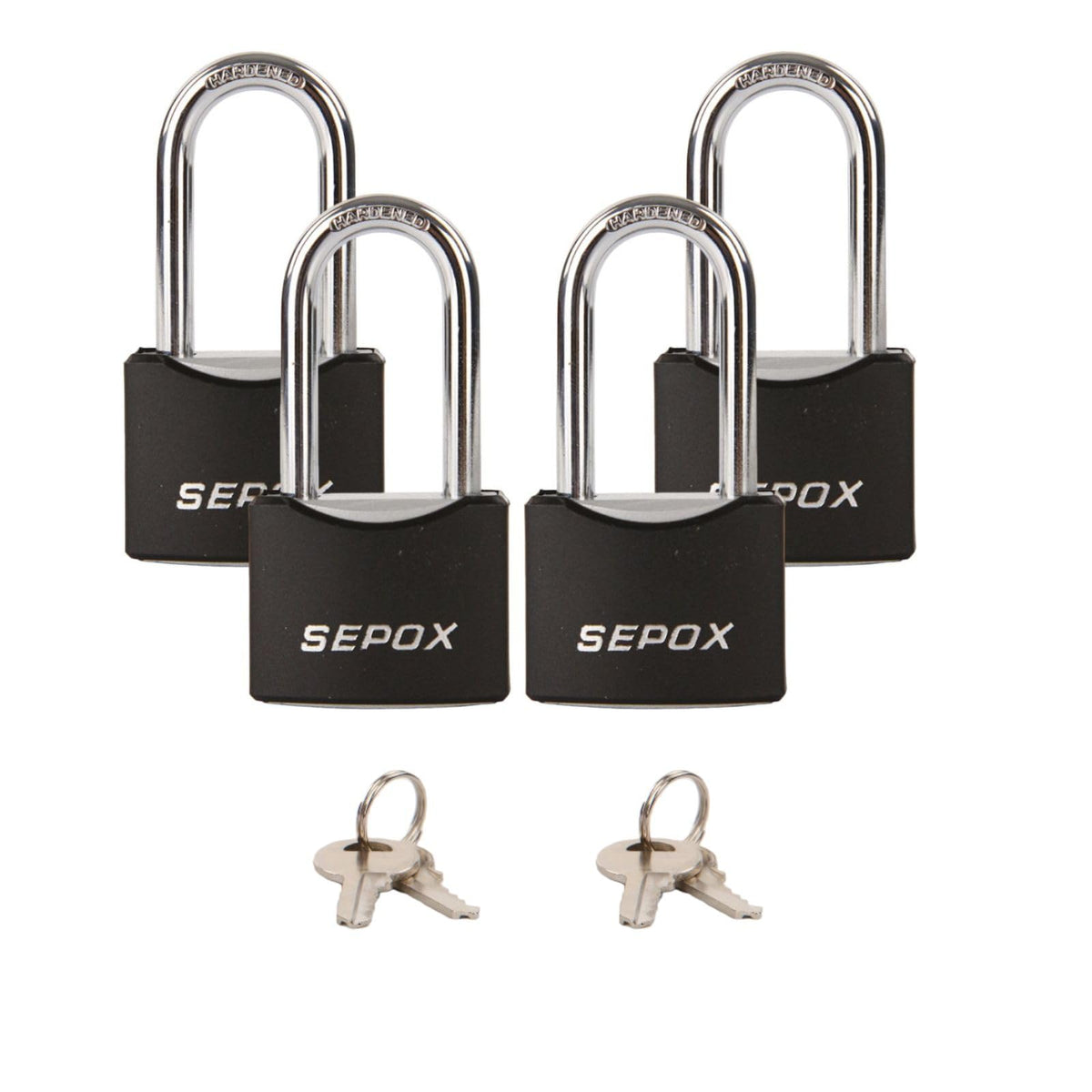 4PC Keyed Alike Padlock D95616
