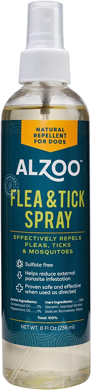 Natural Flea and Tick Repellent Spray for Dogs 8 Fl. Oz. R53688