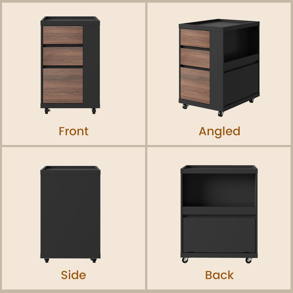 3 Drawer Mobile File Cabinet I505