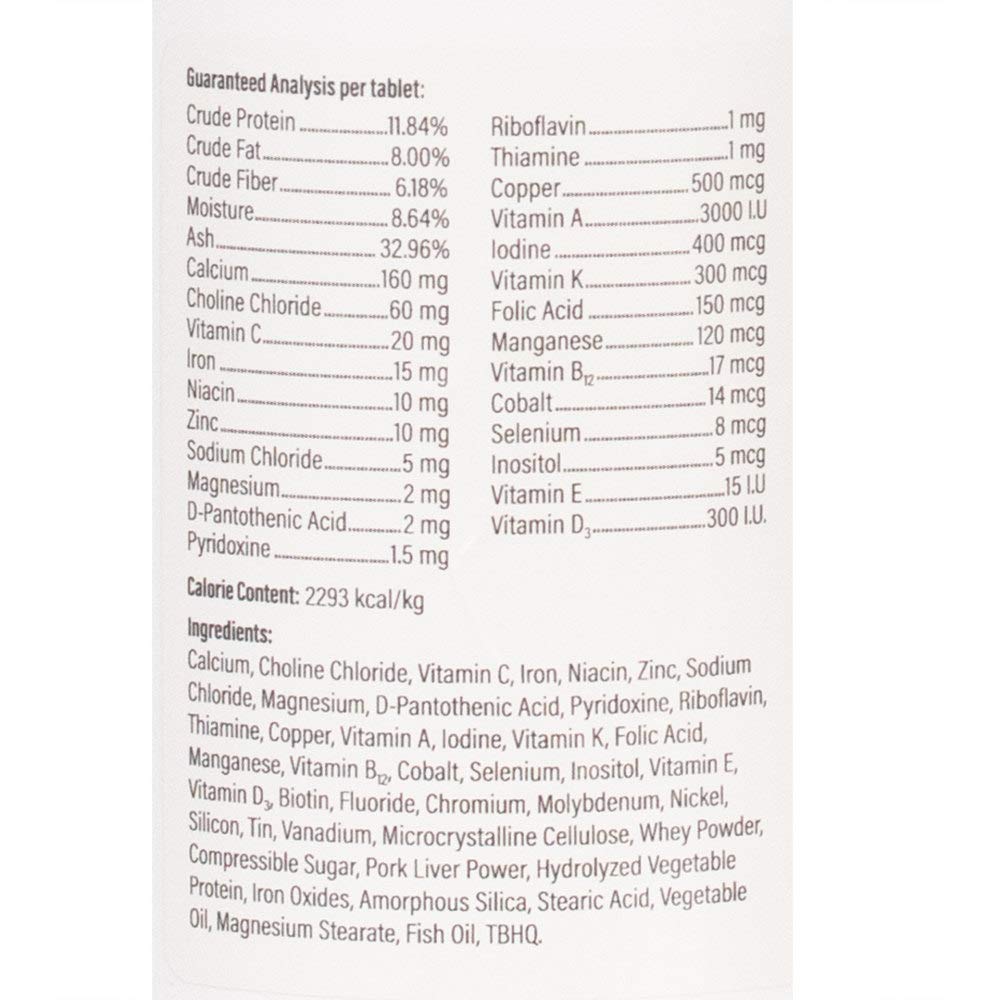 Canine Multivitamin Tablets for Dogs, 180ct C704695
