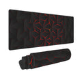 Black Red Large Gaming Mouse Pad 31.5 x 12 inch U447