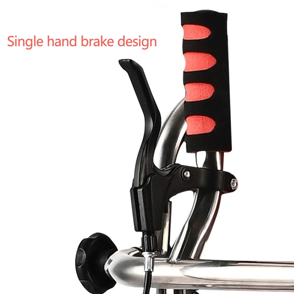 Height Adjustable Kids Upright Walker with Seat X404072