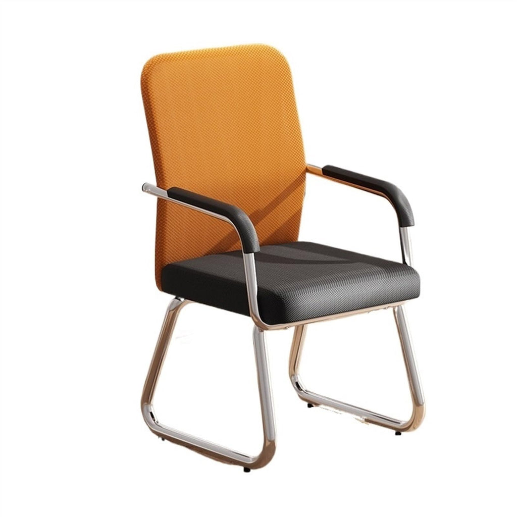 Breathable Mesh Office Chair with Armrests and Chrome Plated Metal Frame N1130
