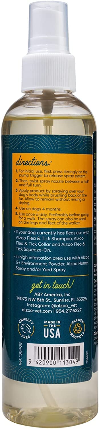 Natural Flea and Tick Repellent Spray for Dogs 8 Fl. Oz. R53688
