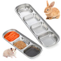 Stainless Multi-Grid Divided Feeding Tray 2 Pack T659237