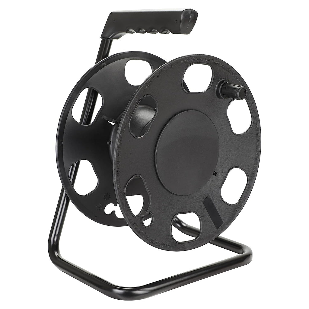 50ft Yellow Outdoor Extension Cord & Cord Storage Reel U253853