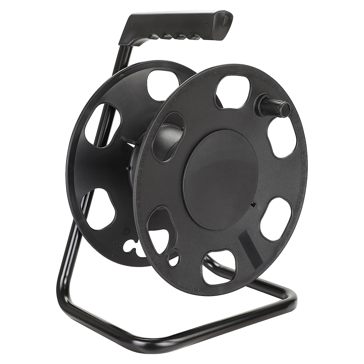 50ft Yellow Outdoor Extension Cord & Cord Storage Reel U253853