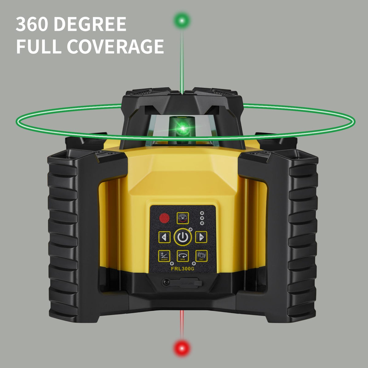 Green Self-Leveling Rotary Laser Level Kit with Tripod O4935