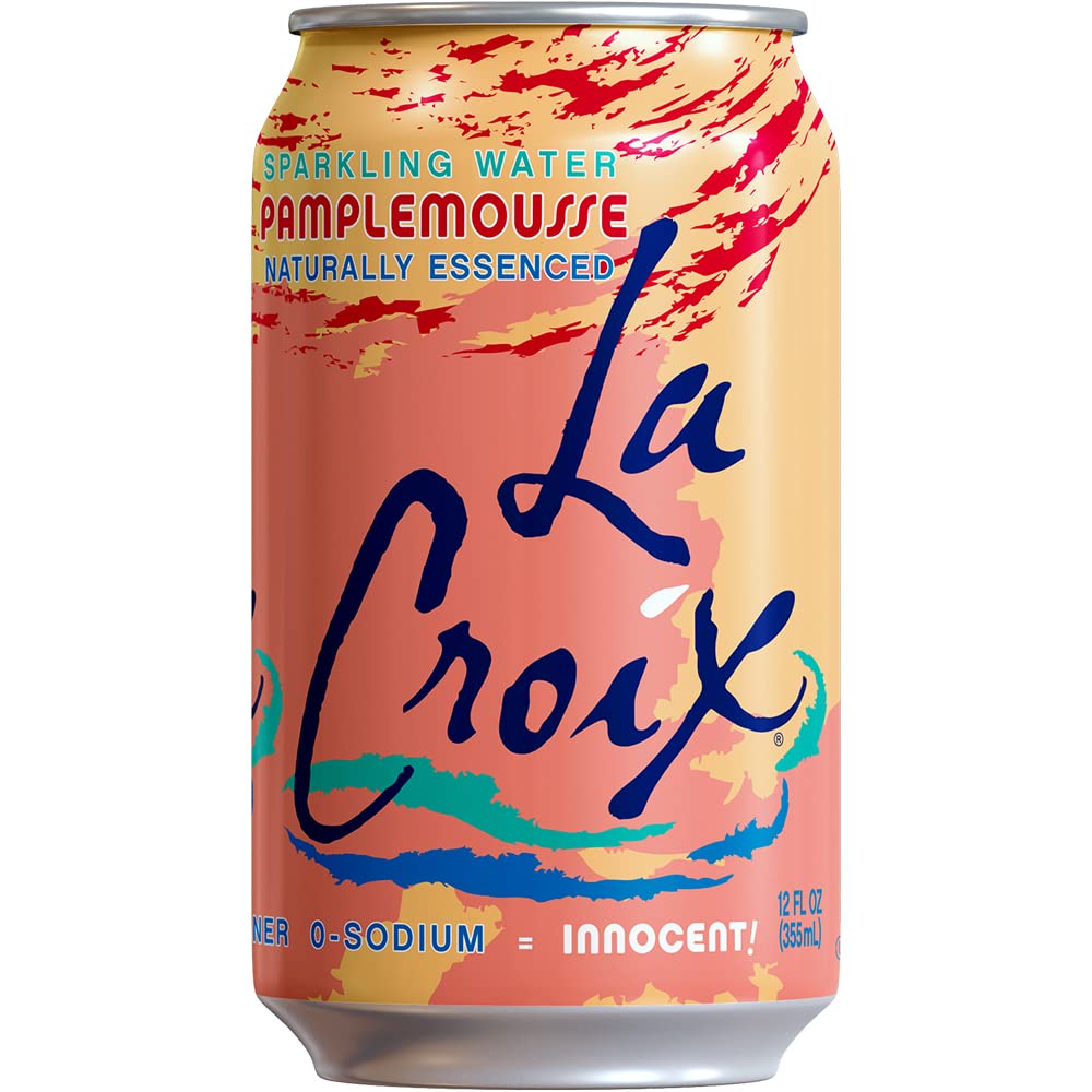 Sparkling Water, Grapefruit, 12 Fl Oz (Pack of 12) X438