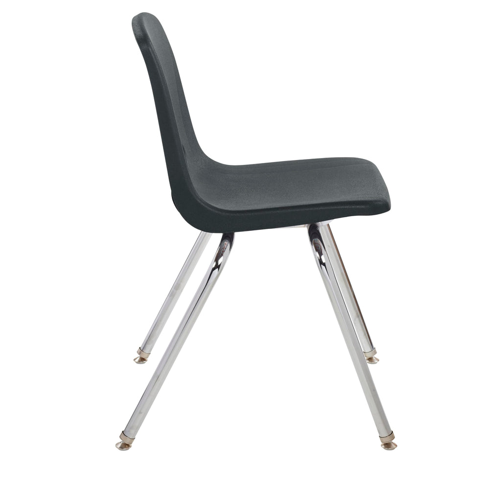 18" Black Stack Chair 5-Pack U840