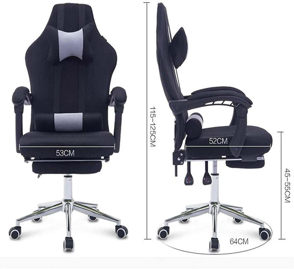 Orange Ergonomic Mesh Office Chair M633