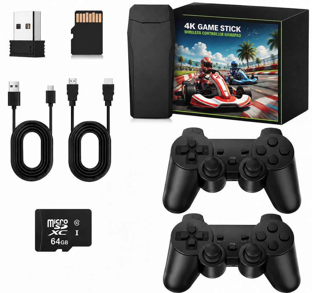 Retro Gaming Console 4K HDMI with 20,000+ Built-in Classic Video Games B558240