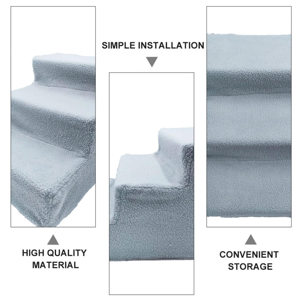 Gray Non-Slip Pet Stairs G31981