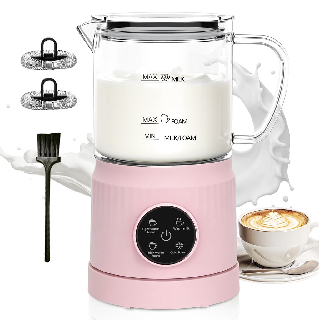 4-in-1 Electric Milk Frother and Steamer F385