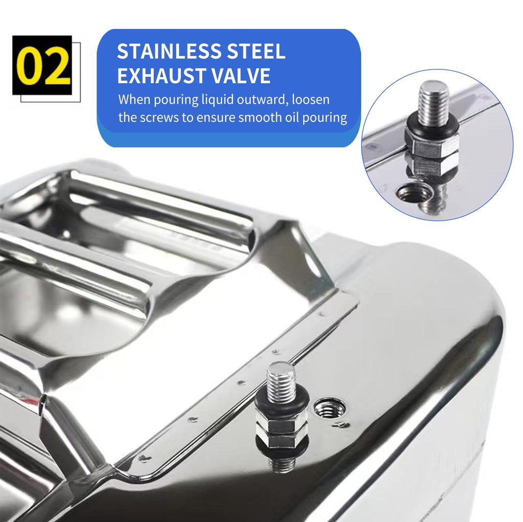 5 Gallon 304 Stainless Steel Water Container Z97978