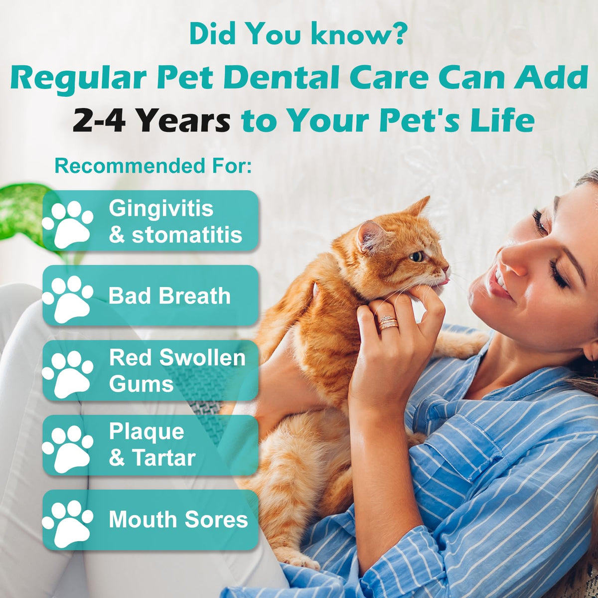 Cat Dental Care Tablets E30469
