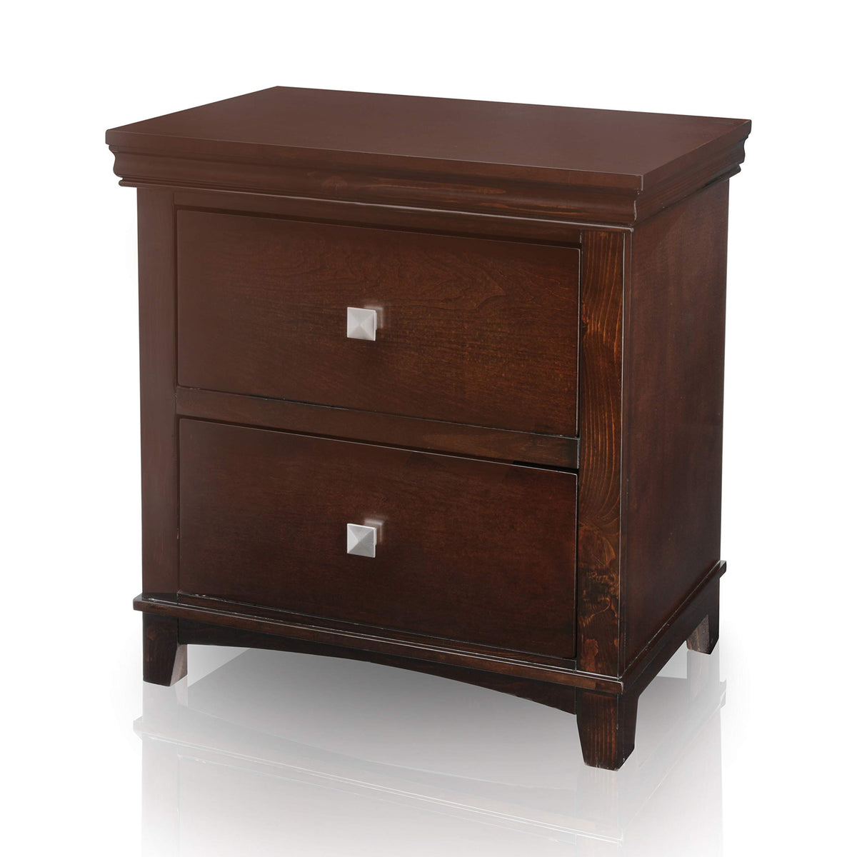 Brown Cherry 3-Piece California King Bedroom Set F313