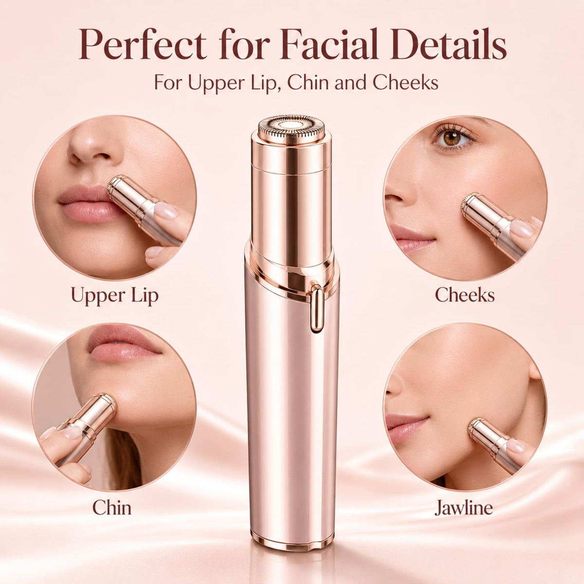 Facial Hair Remover with 2 Replacement Heads R327730
