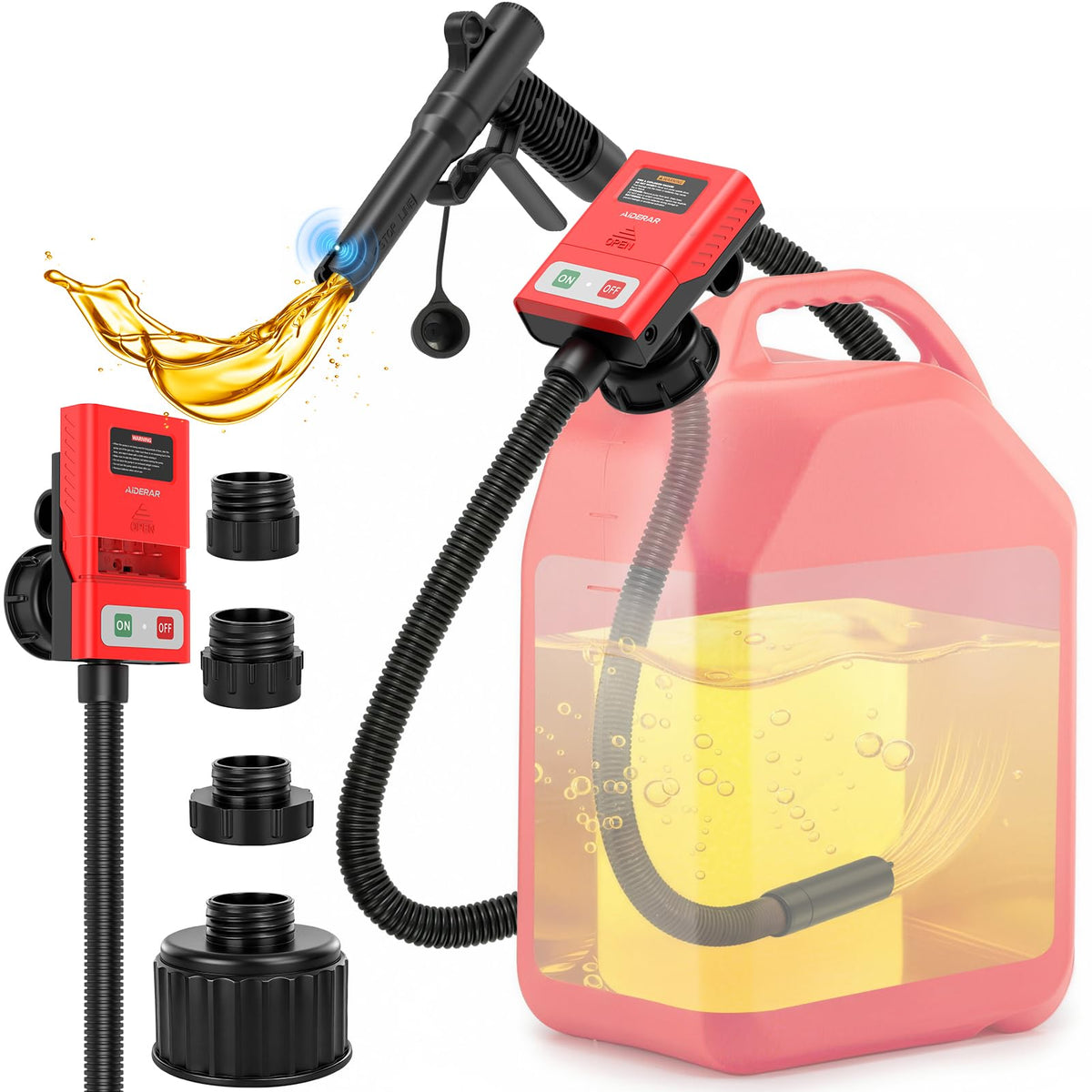 Battery Operated Fuel Transfer Pump with Auto-Stop R30058