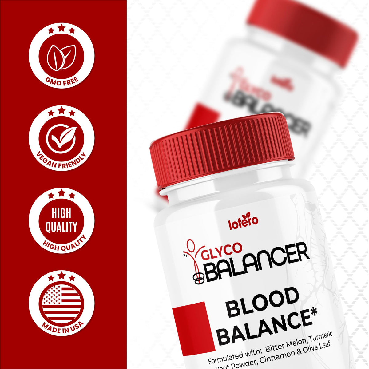 2 Pack Glyco Balancer Capsules 120ct Q968