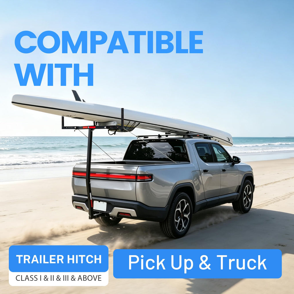 Truck Bed Extender Hitch Mount Extension Rack V50550