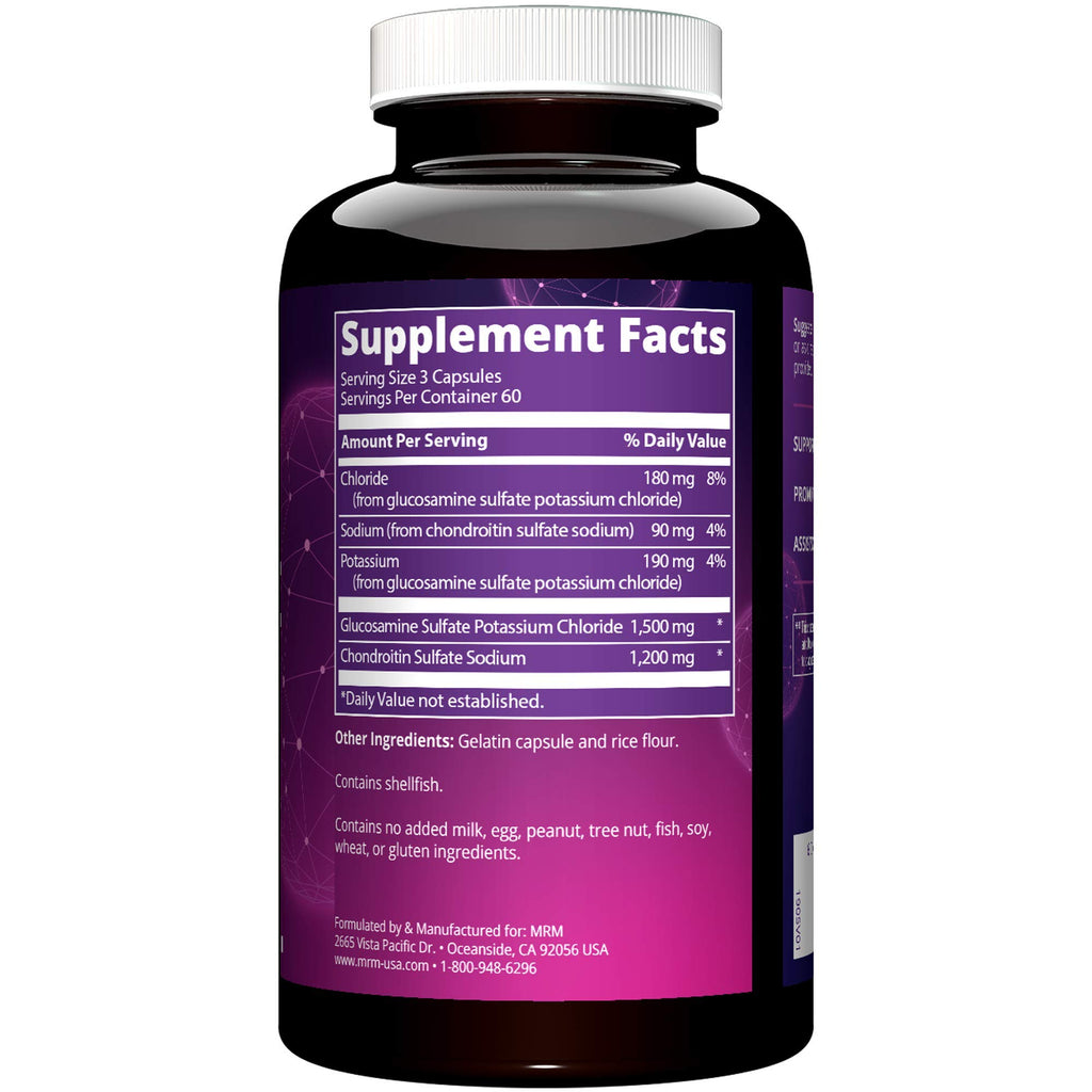 Glucosamine & Chondroitin Sulfate 1500mg 1200mg U146151