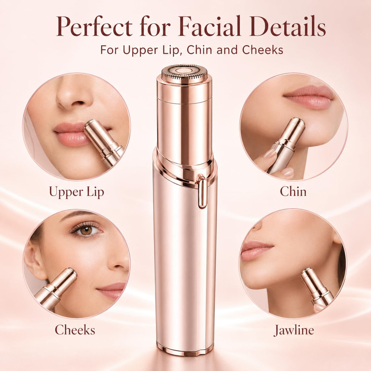 Facial Hair Remover with 2 Replacement Heads R327730