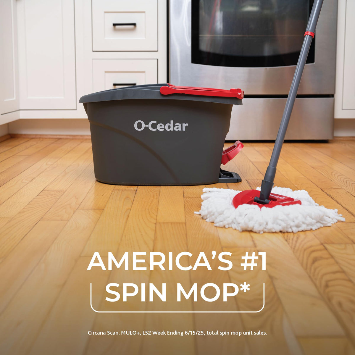Microfiber Spin Mop & Bucket Floor Cleaning System with 2 Refills A762