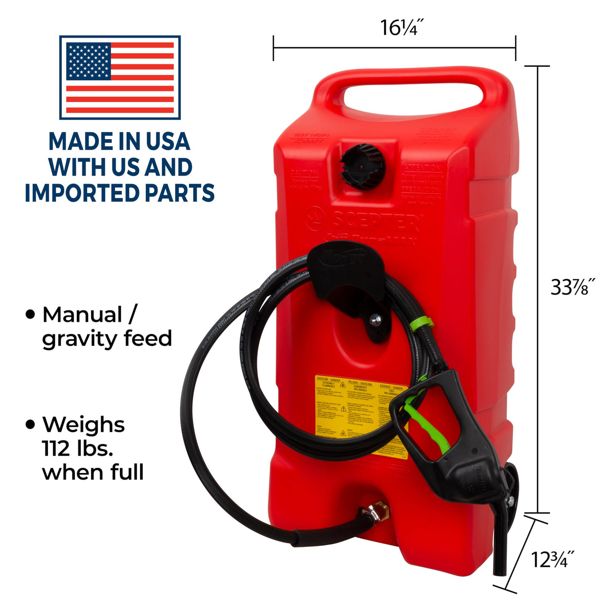 14 Gallon Gas Caddy O724
