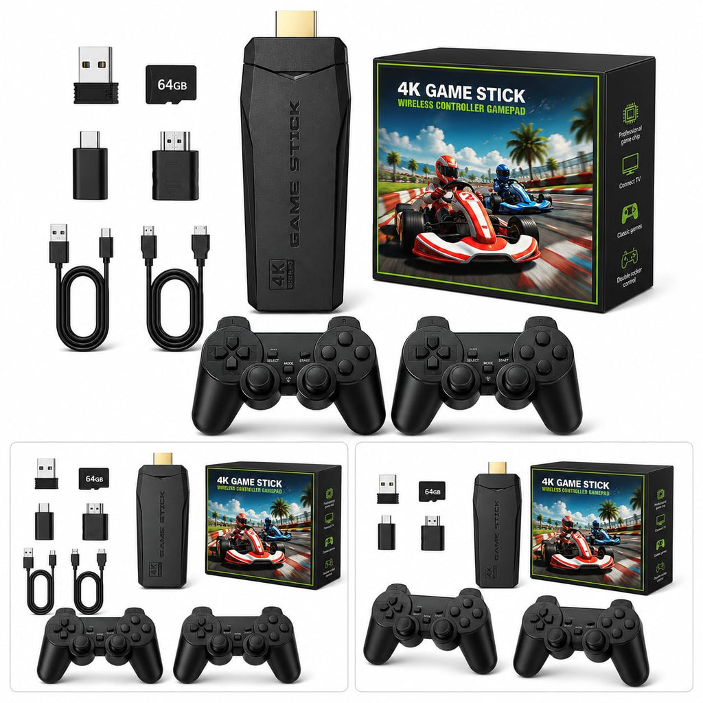 Retro Gaming Console 4K HDMI with 20,000+ Built-in Classic Video Games B558240