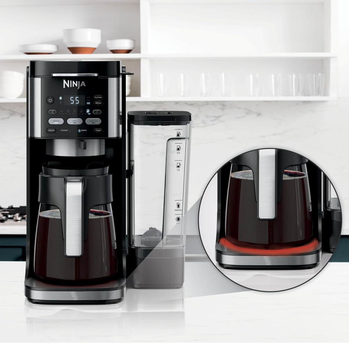 Black Drip Coffee Maker L957