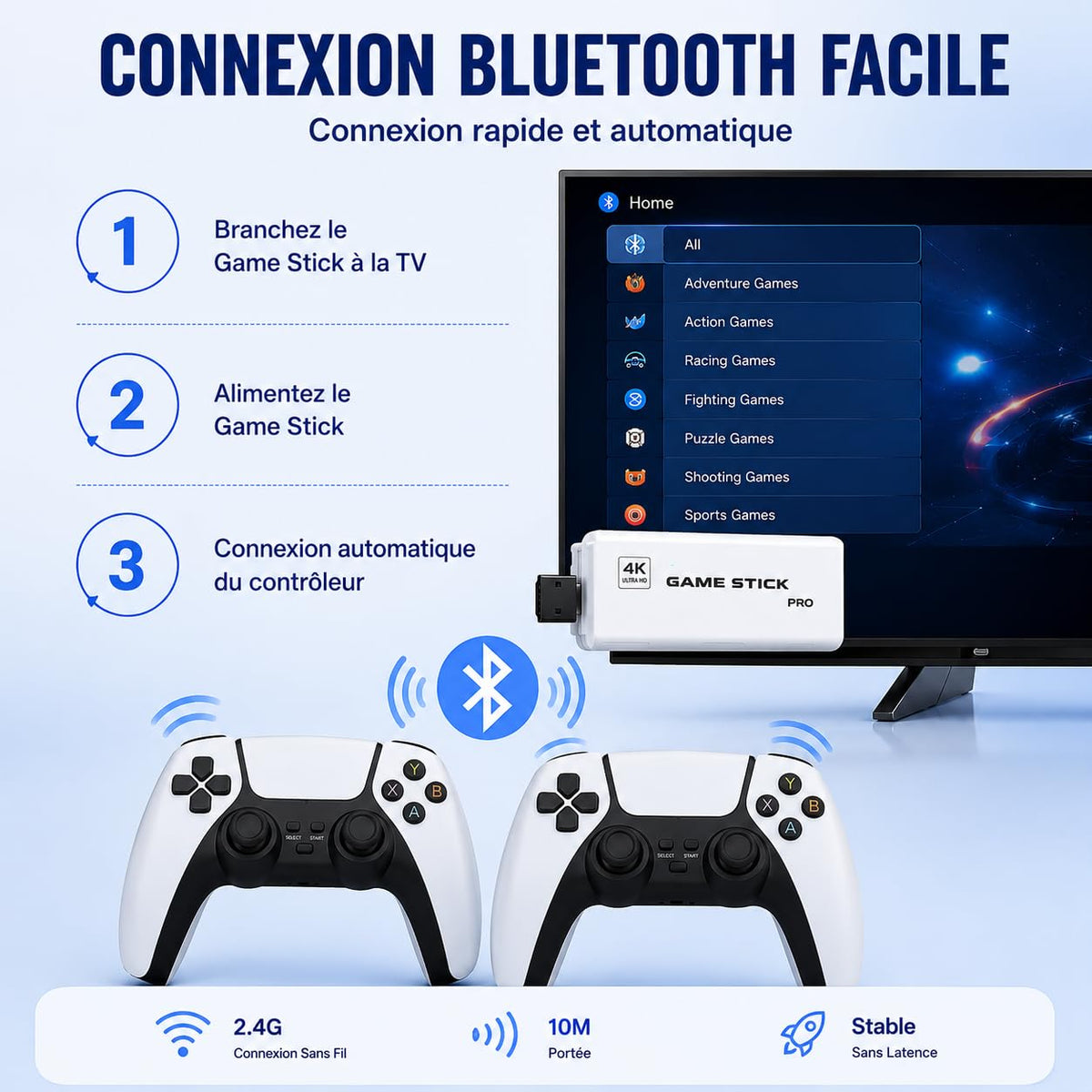 Retro Gaming Console 4K HDMI with 20,000+ Built-in Classic Video Games B558240