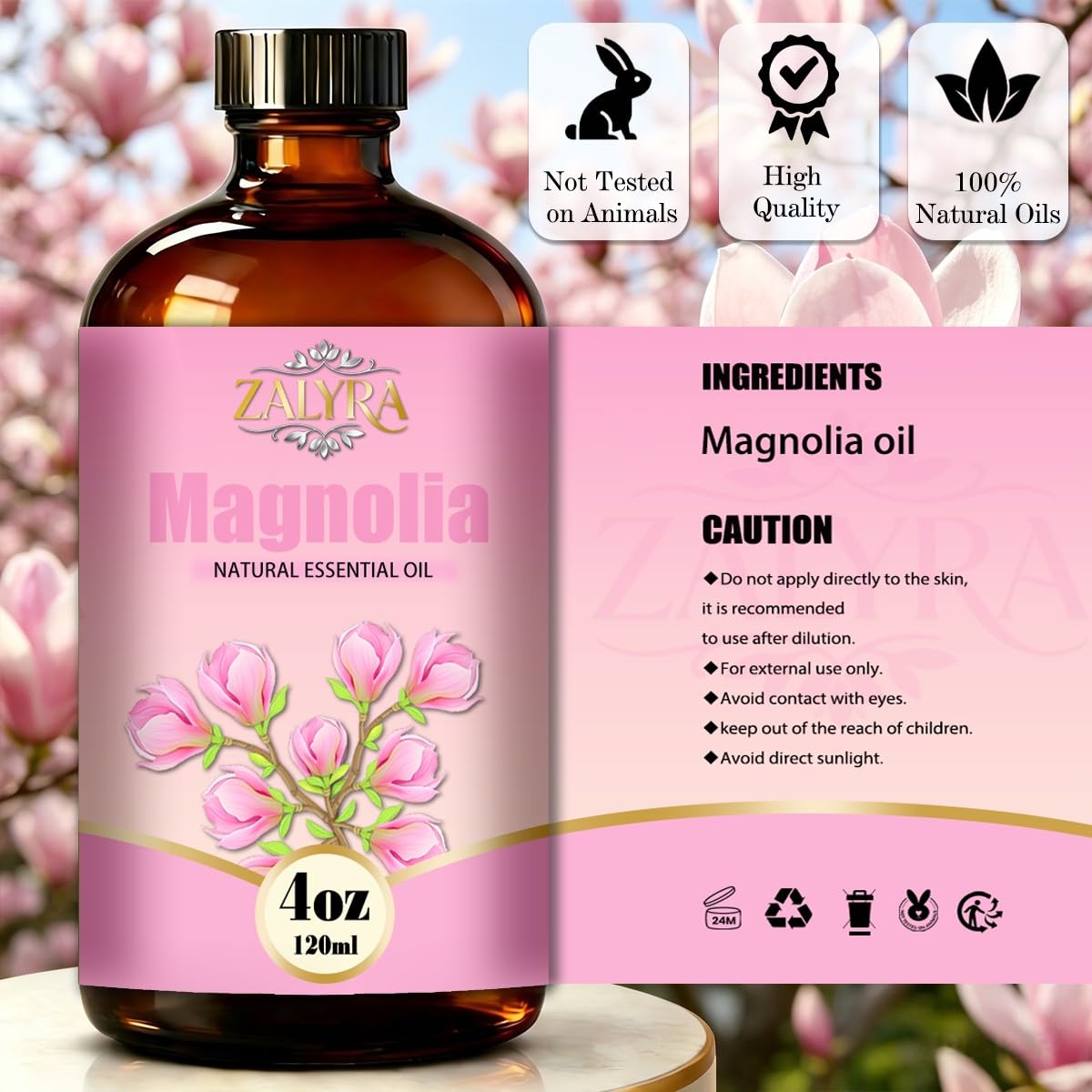 Lavender&Magnolia Essential Oil 4 Fl Oz+0.33 Fl Oz P25767