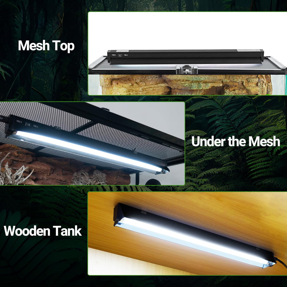 24W T5 UVB Reptile Light Combo Kit E267
