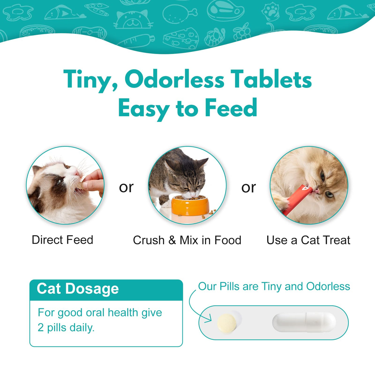 Cat Dental Care Tablets E30469
