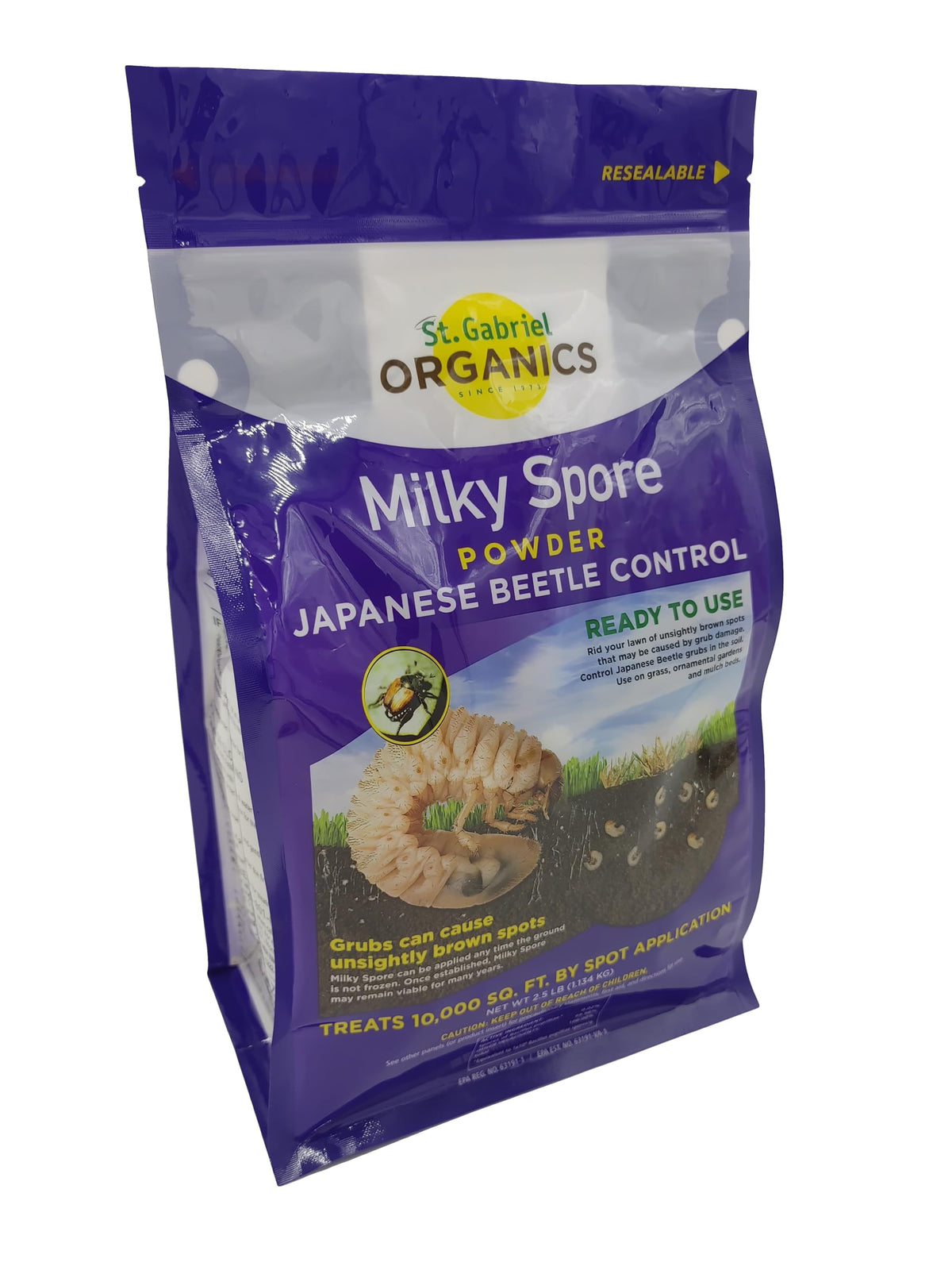 Milky Spore Japanese Beetle Killer Pack of 4 G137270