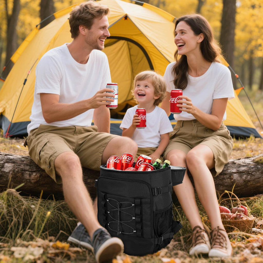 40 Cans Insulated Cooler Backpack K906
