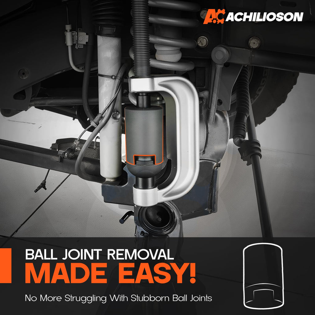 Ball Joint Service Adapter Kit, 4PCS Upper & Lower Ball Joint Remover Installer Set B68950