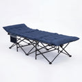 Blue 600 Lb Capacity Folding Camping Cot Y225