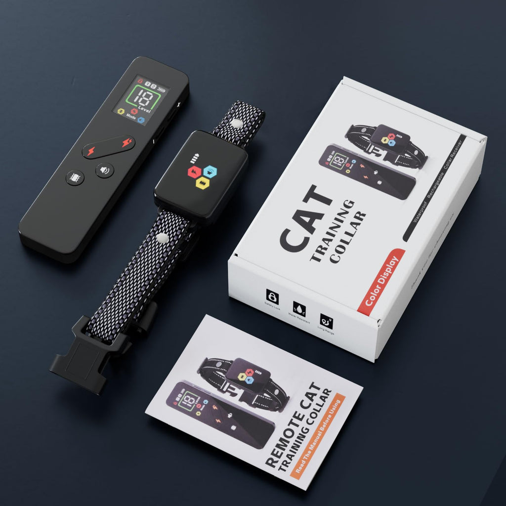 Remote Electric Cat Training Collar 3300FT IP67 Waterproof K866988